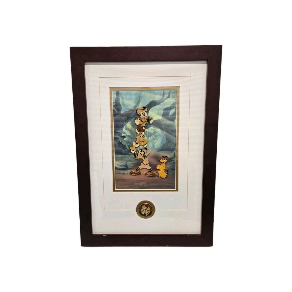 1999 Disneyana Convention Framed Pin Set